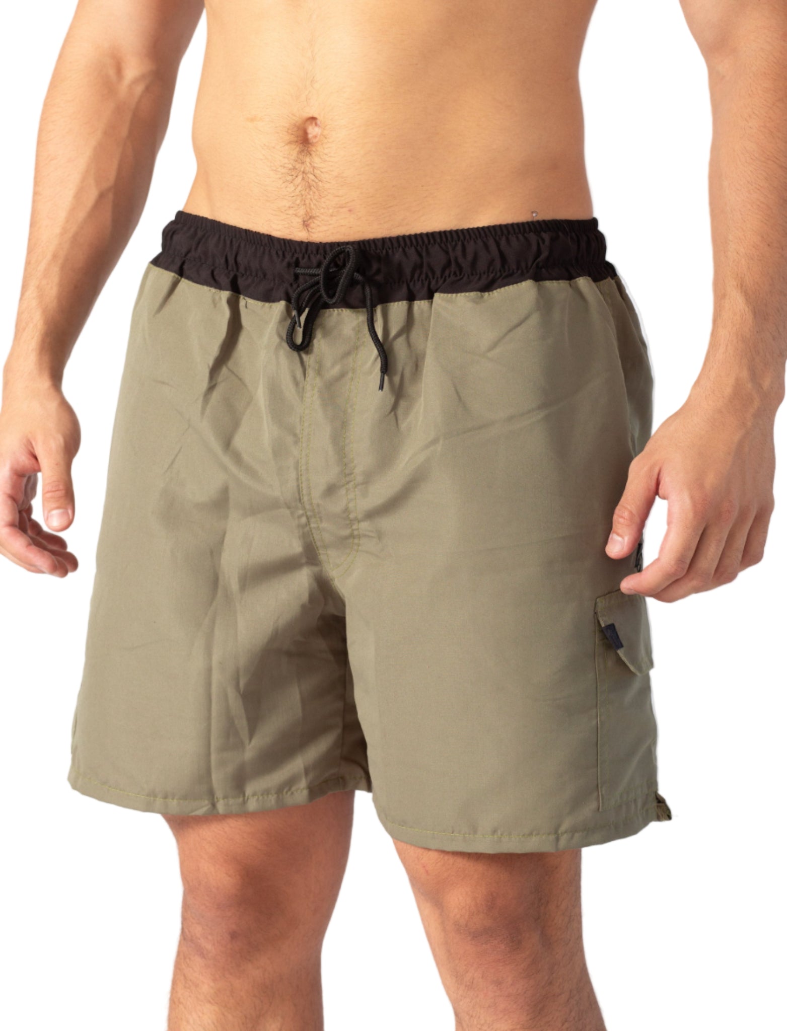 Bermuda tactel - Essencials (verde)