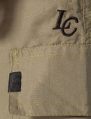 Bermuda tactel - Essencials (bege)