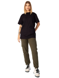 Calça moletom cargo  - Essencials