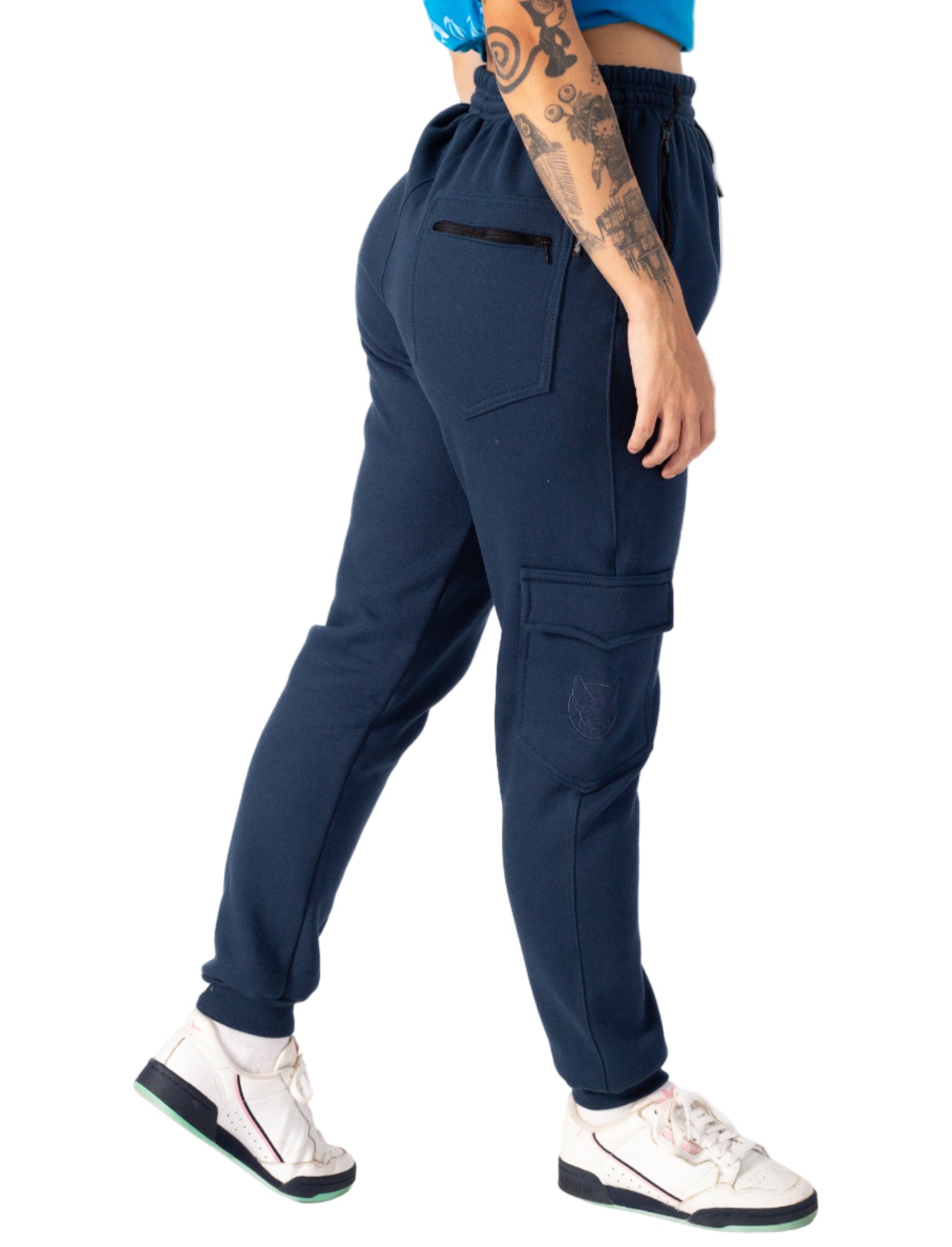 Calça moletom cargo - Minimal