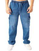 Calça jeans cargo - Blaze One