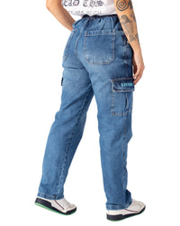 Calça jeans cargo - Blaze One